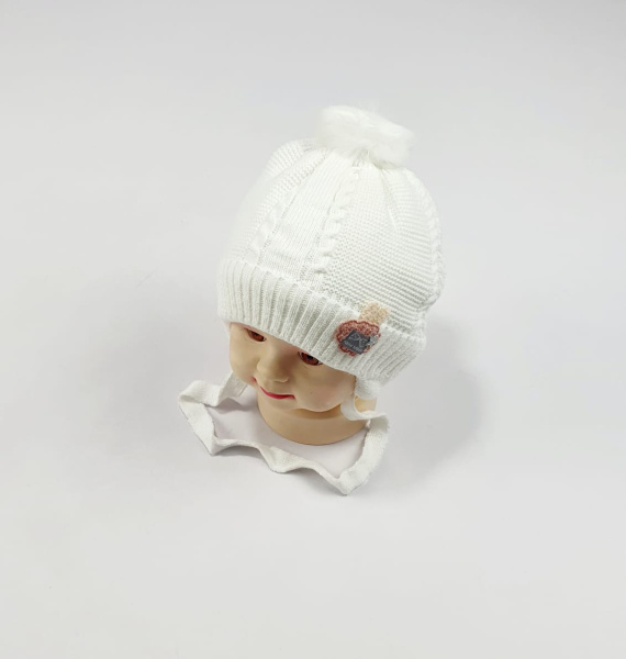 Шапка малютка арт.1012 (белый)